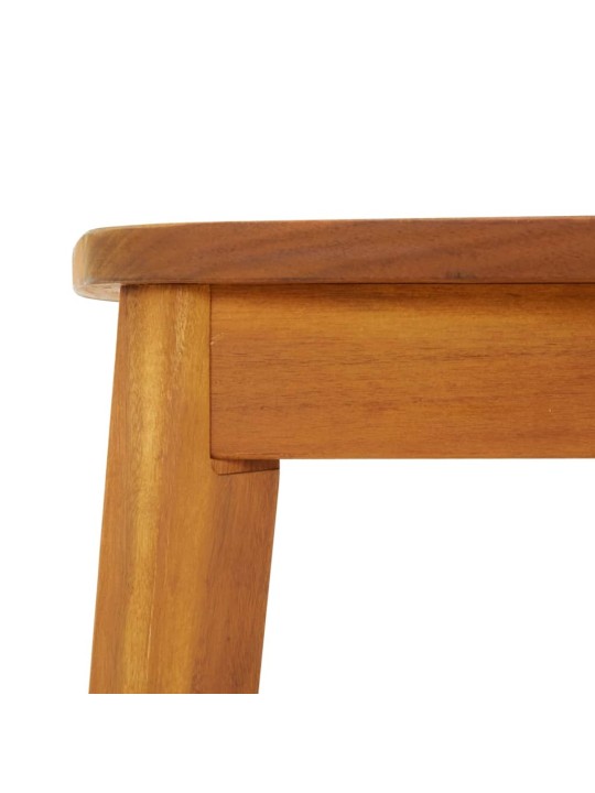 Zahradní stůl 200 x 100 x 75 cm masivní akáciové dřevo