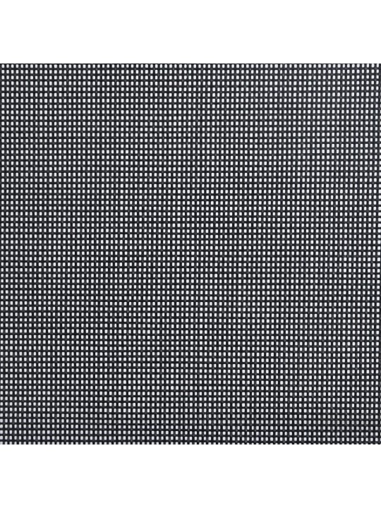 Skládací zahradní židle 2 ks textilen černé