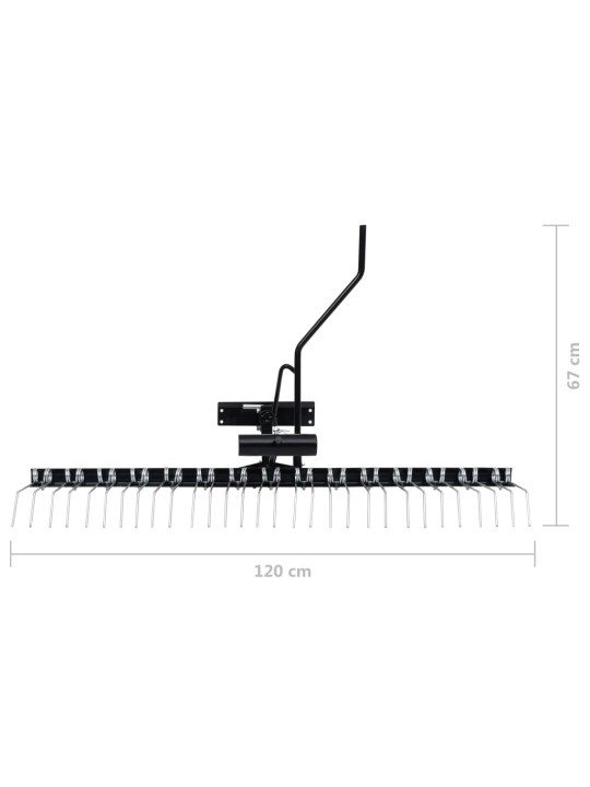 Vertikutátor pro zahradní traktor 120 cm
