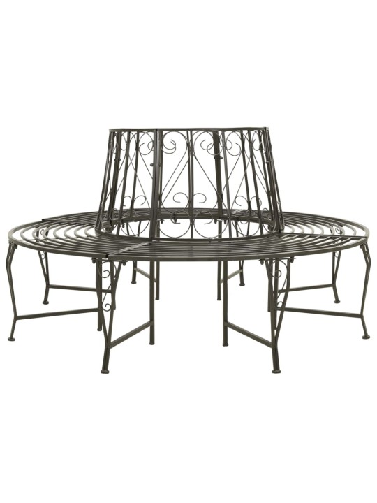 Zahradní lavice kolem stromu 160 cm ocel