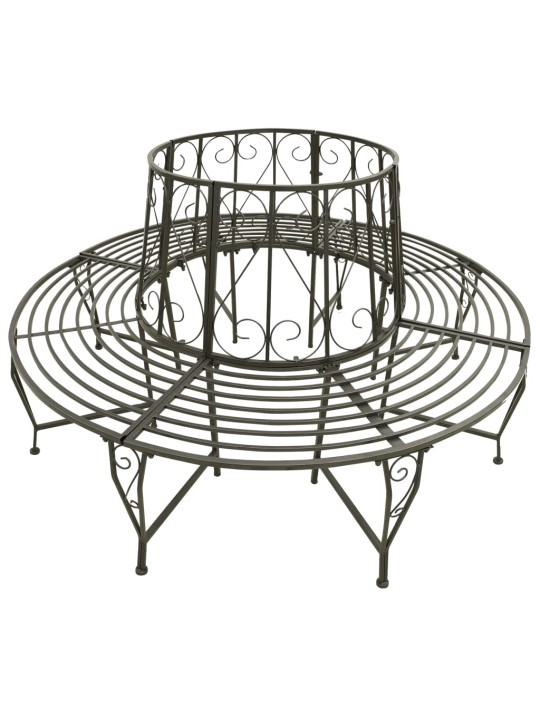 Zahradní lavice kolem stromu 160 cm ocel