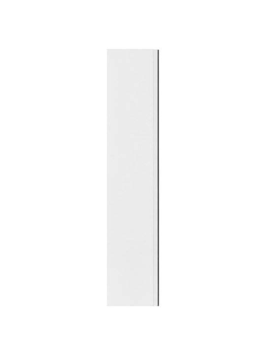 323607 Bathroom Mirror Cabinet White 60x15x75 cm MDF