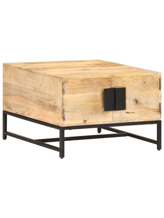 Konferenční stolek 67 x 67 x 45 cm masivní mangovníkové dřevo