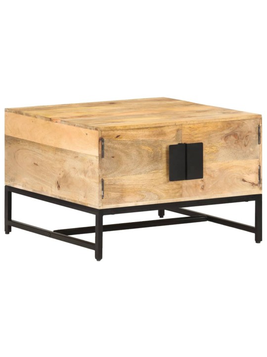 Konferenční stolek 67 x 67 x 45 cm masivní mangovníkové dřevo