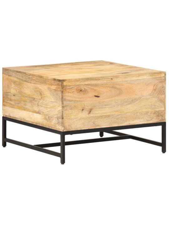 Konferenční stolek 67 x 67 x 45 cm masivní mangovníkové dřevo