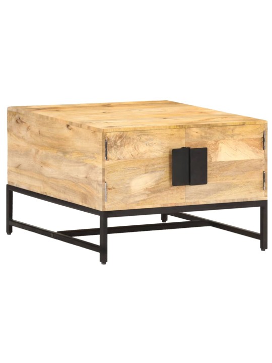 Konferenční stolek 67 x 67 x 45 cm masivní mangovníkové dřevo