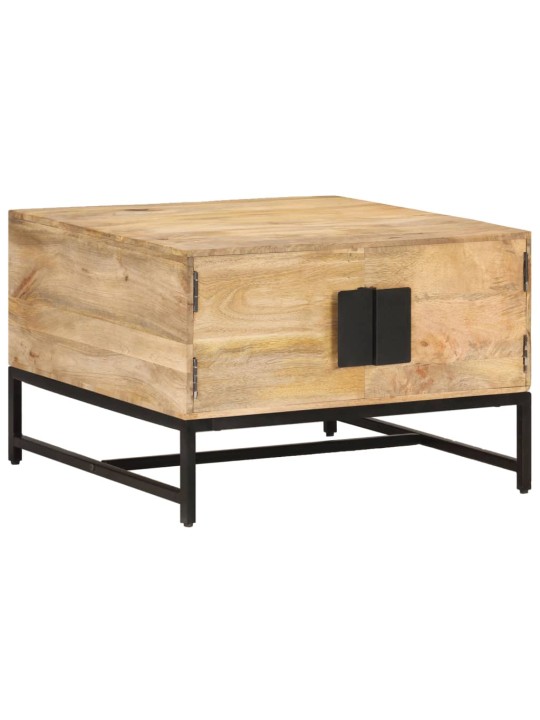 Konferenční stolek 67 x 67 x 45 cm masivní mangovníkové dřevo