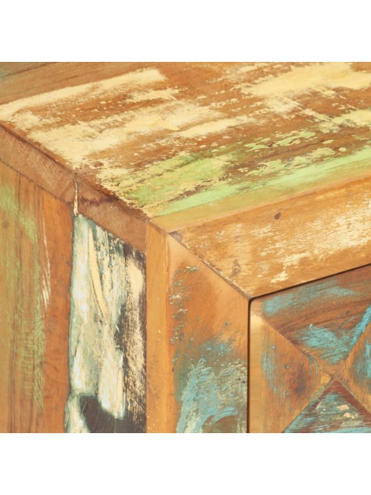Noční stolek 40 x 30 x 50 cm masivní recyklované dřevo