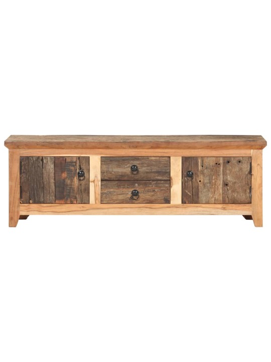 Tv stolek 120 x 30 x 40 cm masivní akácie a recyklované dřevo
