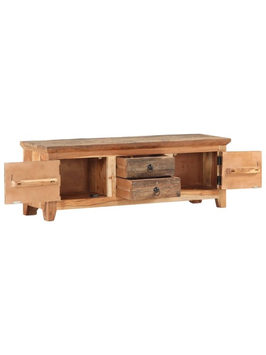 Tv stolek 120 x 30 x 40 cm masivní akácie a recyklované dřevo