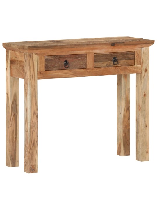 Konzolový stolek 90,5x30x75 cm masivní akácie recyklované dřevo