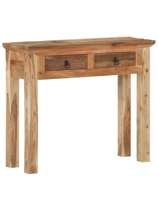 Konzolový stolek 90,5x30x75 cm masivní akácie recyklované dřevo