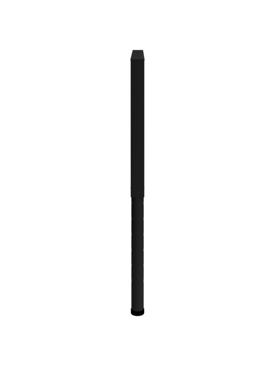 Nastavitelné rámy pracovního stolu 2 ks kov 85 x (69–95,5) cm