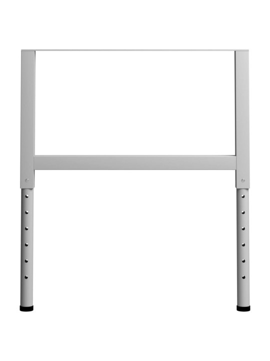 Nastavitelné rámy pracovního stolu 2 ks kov 85 x (69–95,5) cm