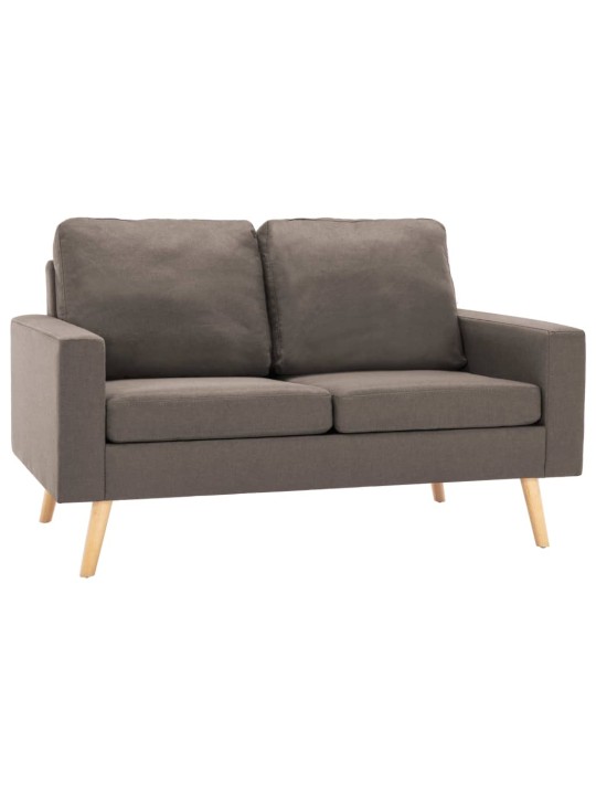 2dílná sedací souprava textil taupe
