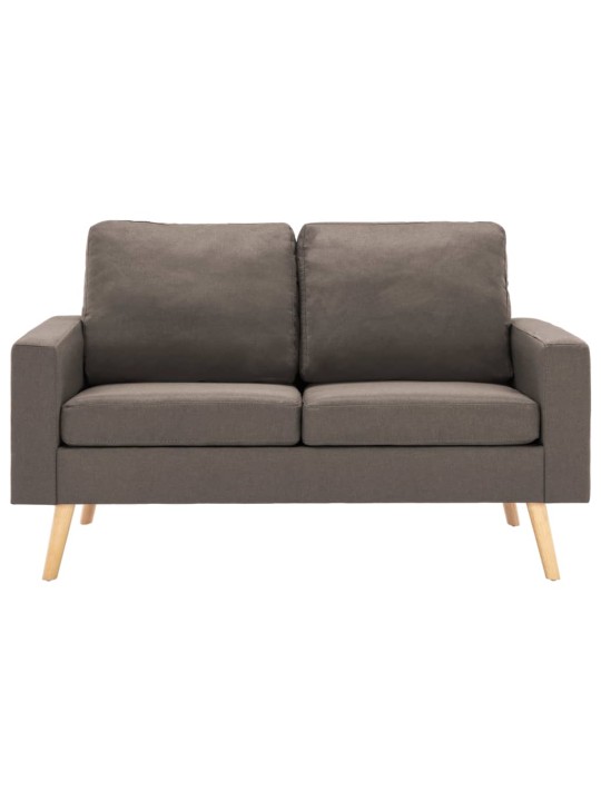 2dílná sedací souprava textil taupe