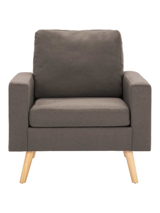 2dílná sedací souprava textil taupe