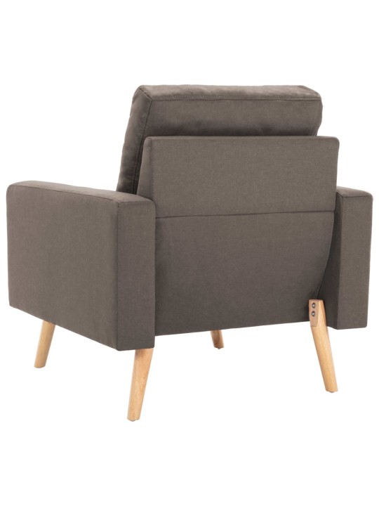 2dílná sedací souprava textil taupe