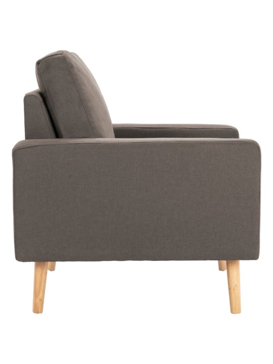 2dílná sedací souprava textil taupe