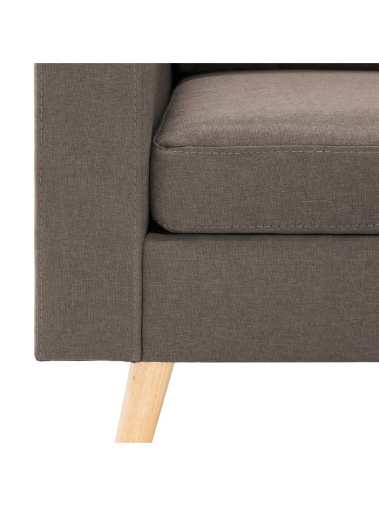 2dílná sedací souprava textil taupe