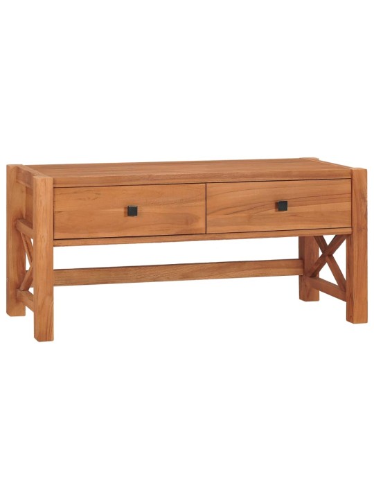 TV stolek 100 x 40 x 45 cm teakové dřevo