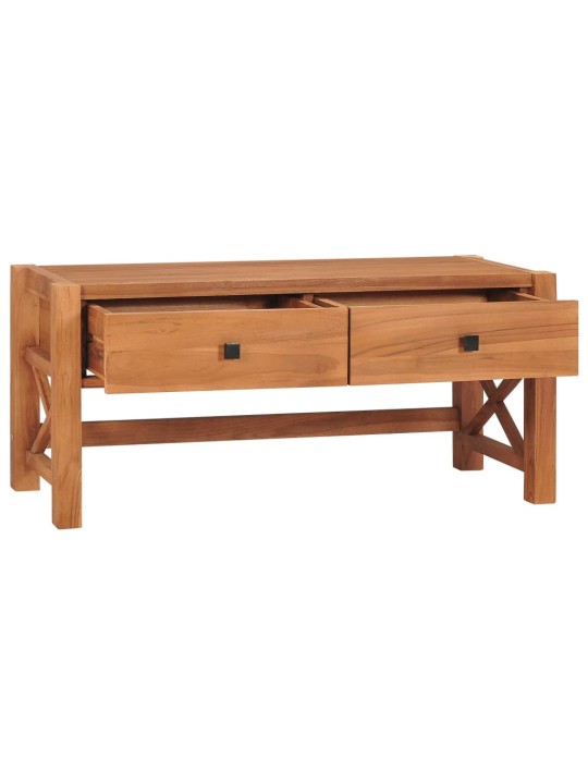 TV stolek 100 x 40 x 45 cm teakové dřevo