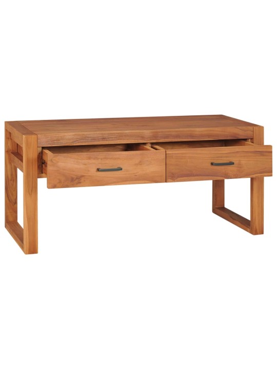 TV stolek 100 x 40 x 45 cm teakové dřevo