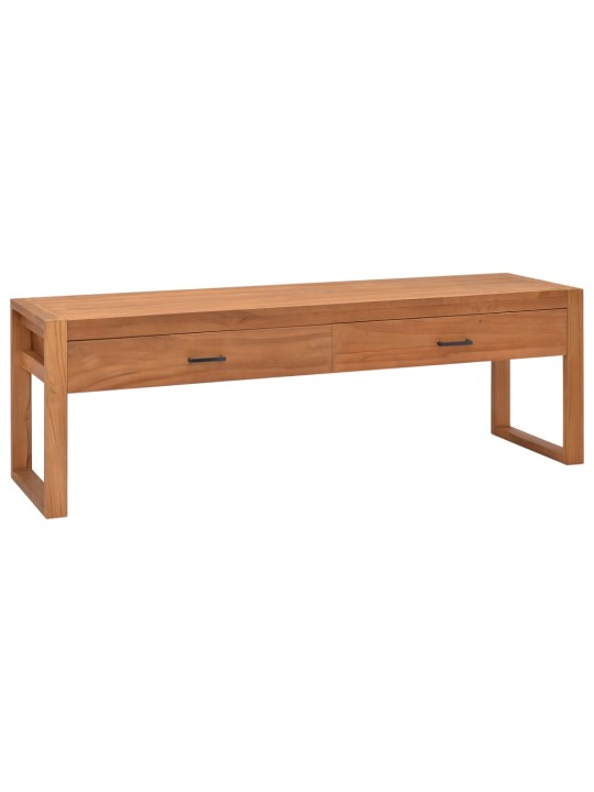 TV stolek 140 x 40 x 45 cm teakové dřevo