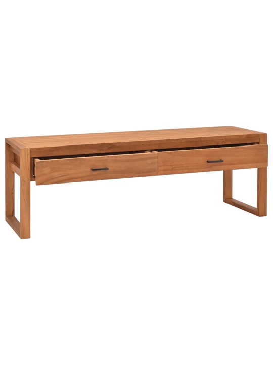 TV stolek 140 x 40 x 45 cm teakové dřevo