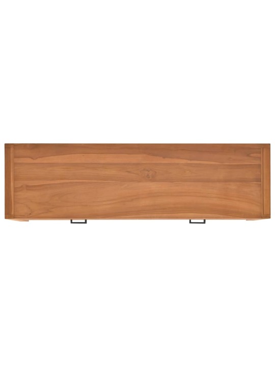 TV stolek 140 x 40 x 45 cm teakové dřevo
