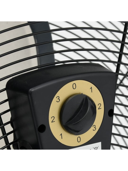 Průmyslový bubnový ventilátor 77 cm 187,7 w černý