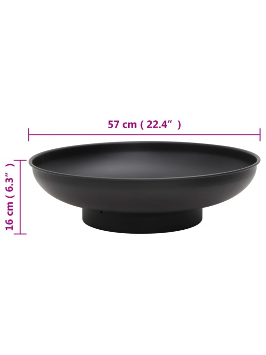 Přenosné ohniště 57 cm ocel