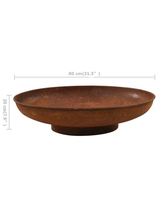 Přenosné ohniště 80 cm ocel