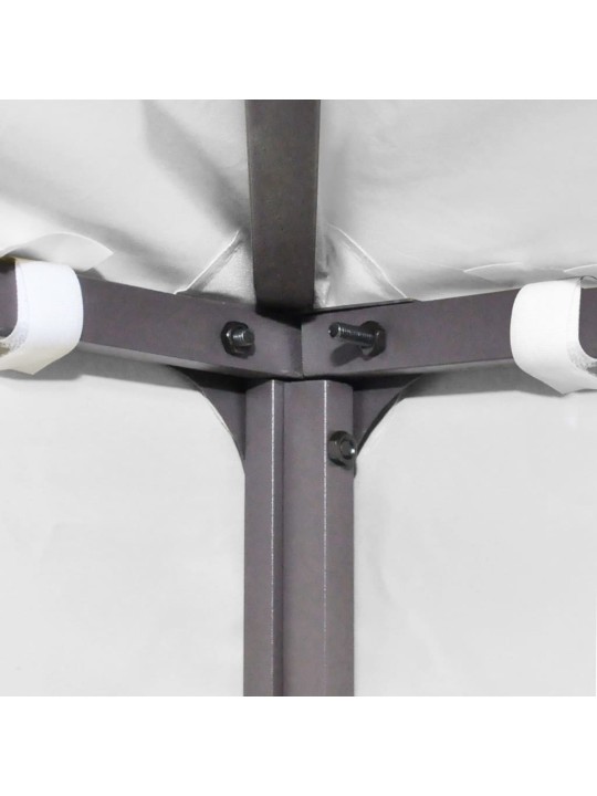 Dvojitá střecha na altán 310 g/m² 4 x 3 m bílá