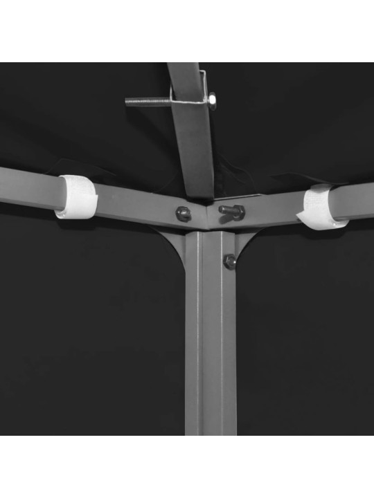 Náhradní střecha na altán 270 g/m² 3 x 3 m černá