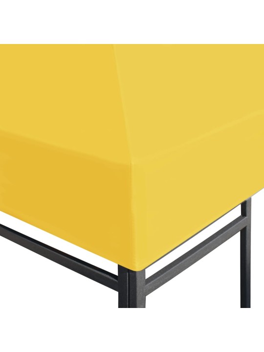 Náhradní střecha na altán 270 g/m² 3 x 3 m žlutá
