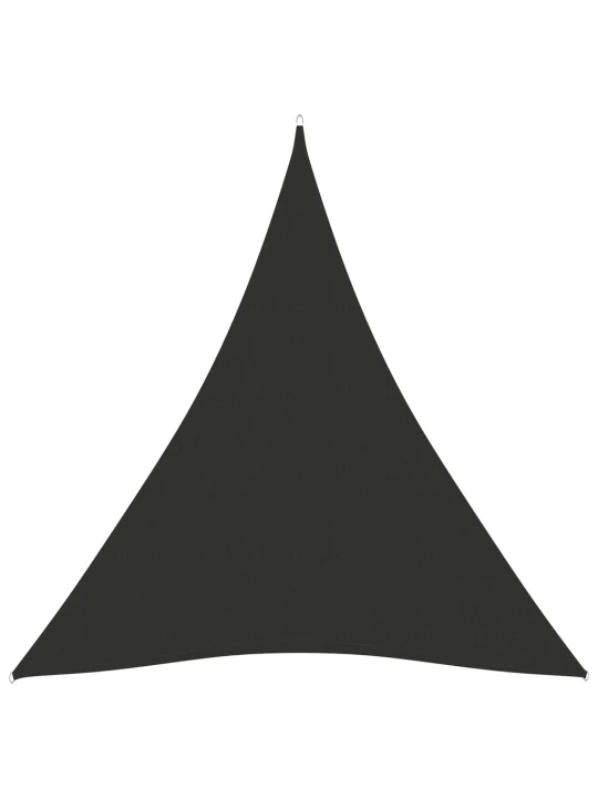 Stínící plachta oxford trojúhelníková 3 x 4 x 4 m antracitová