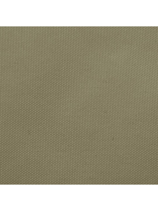 Stínící plachta oxfordská látka trojúhelníková 5x5x6 m béžová