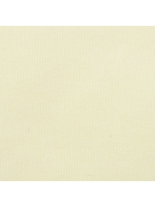 Stínící plachta oxford trojúhelníková 3,5x3,5x4,9 m krémová