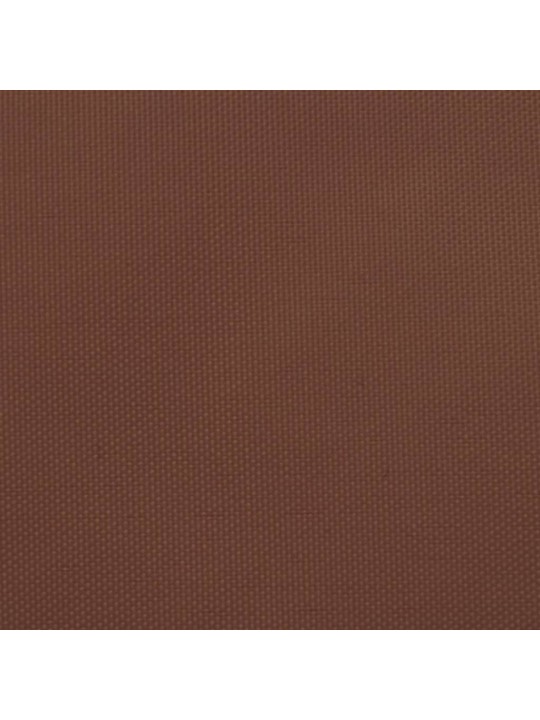 Stínící plachta oxfordská látka trojúhelníková 5x5x6 m cihlová
