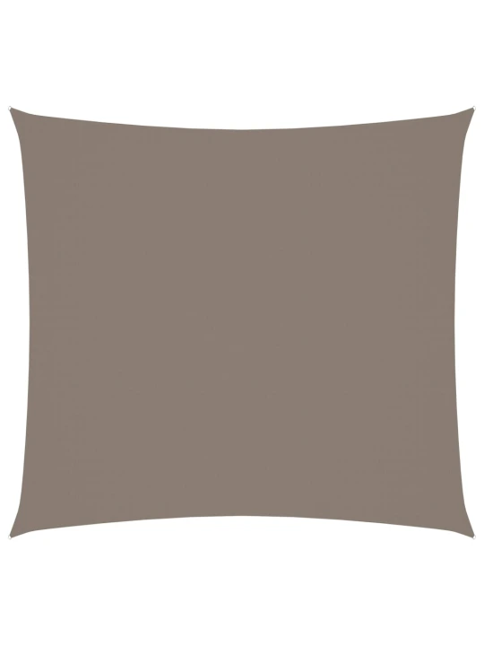 Stínící plachta oxfordská látka čtvercová 2 x 2 m taupe