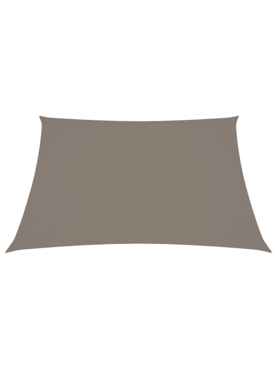 Stínící plachta oxfordská látka čtvercová 2 x 2 m taupe