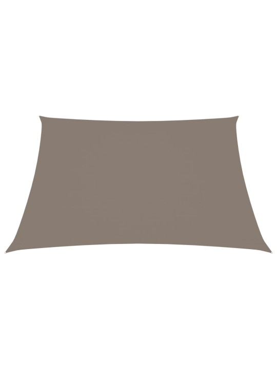 Stínící plachta oxfordská látka čtvercová 2,5 x 2,5 m taupe