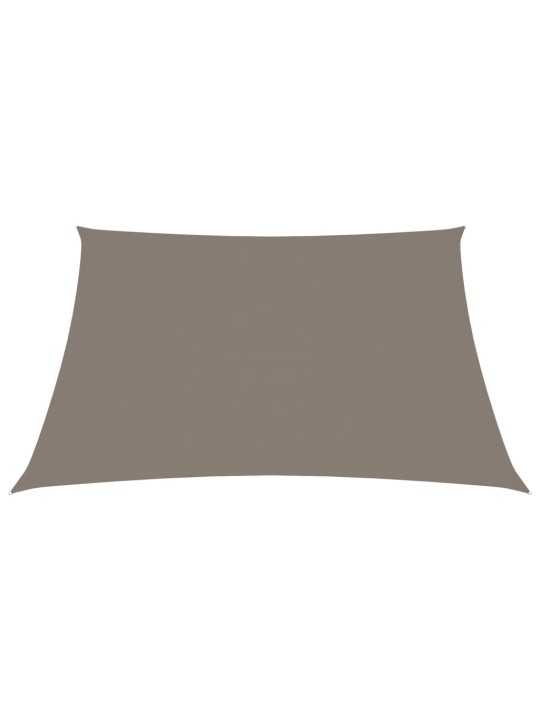 Stínící plachta oxfordská látka obdélníková 2,5 x 3 m taupe