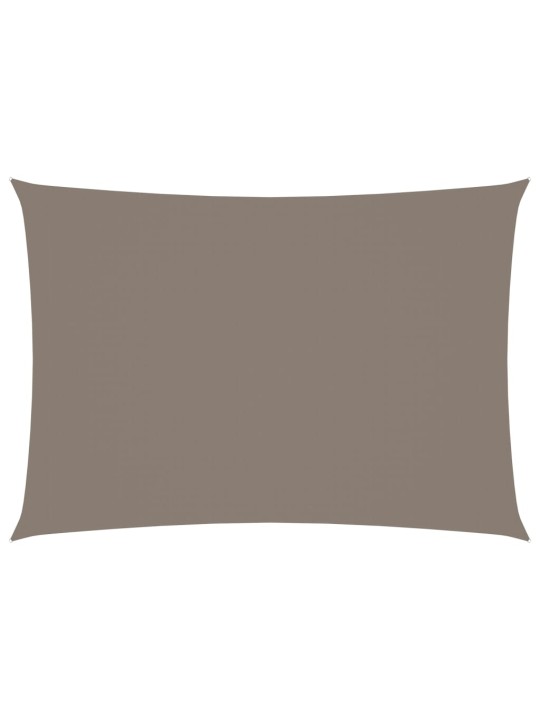 Stínící plachta oxfordská látka obdélníková 3 x 4 m taupe