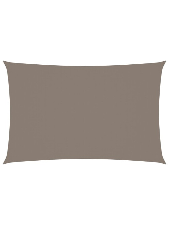 Stínící plachta oxfordská látka obdélníková 3 x 6 m taupe