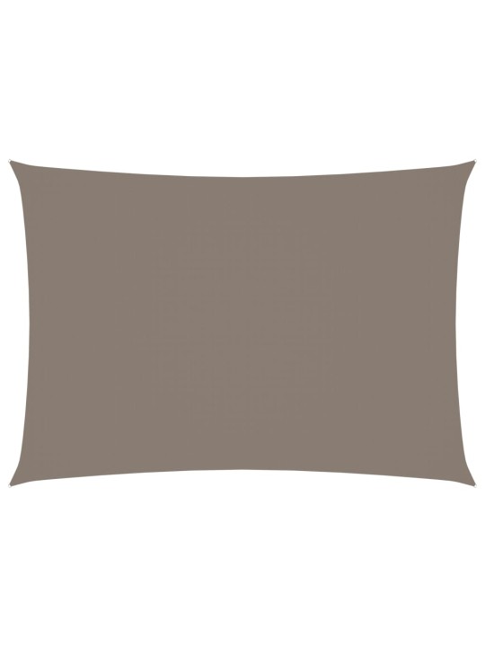 Stínící plachta oxfordská látka obdélníková 4 x 5 m taupe