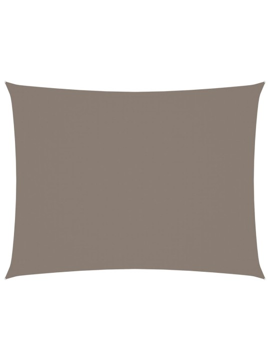 Stínící plachta oxfordská látka obdélníková 5 x 6 m taupe