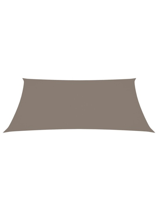Stínící plachta oxfordská látka obdélníková 5 x 6 m taupe