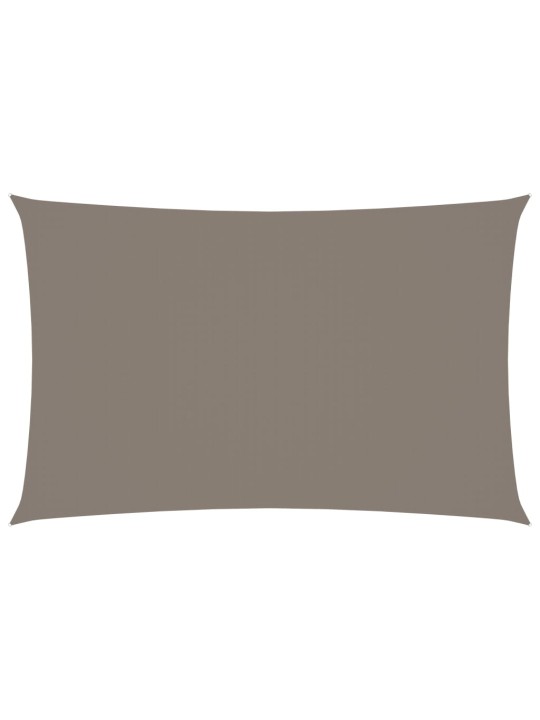Stínící plachta oxfordská látka obdélníková 5 x 8 m taupe